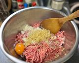 我が家のチーズハンバーグ作り方4写真