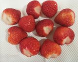 市販のあんことレンチンで「いちご大福」作り方2写真