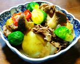 新じゃがと新玉葱の肉じゃが作り方9写真
