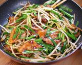 豚ニラもやしの味噌漬けスタミナ炒め🤩作り方3写真