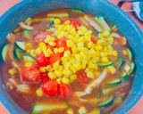 ＊息子のために10分で作る夏野菜カレー＊作り方4写真