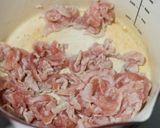 栄養満点◎豚肉とゴーヤのふわふわ卵スープ作り方2写真