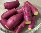 小ぶりなさつま芋♡レンチン蒸しのバター焼き♪作り方1写真