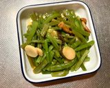 きのこと山菜水煮のあんかけうどん作り方1写真