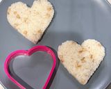 バレンタインにハートのお寿司作り方1写真