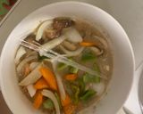 お一人様簡単洋風梅ガパオ味豆腐野菜炒め作り方16写真