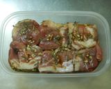 豚肉の漬け焼きコムタム・漬けて焼くだけ！作り方1写真
