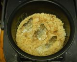 さっと煮て炊くだけのタラの炊き込みご飯！作り方4写真