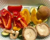 野菜だけで居酒屋級♪ズッキーニチーズ焼き作り方1写真