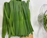 にんにくタップリ‼️蟹🦀かま入りニラ卵作り方2写真
