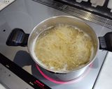 しらすの梅昆布茶冷製パスタ作り方1写真