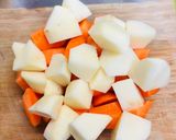 3：3：3：3 簡単な肉じゃが😋作り方1写真