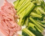 もやしと胡瓜とハムの春雨サラダ作り方4写真