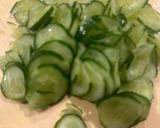 トマト缶と胡瓜とかまぼこ　そうめんパスタ作り方4写真