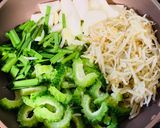 コク旨♡ゴーヤとニラもやしひき肉のチャンプルー作り方2写真