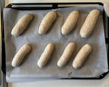 🥖全粒粉とライ麦のミニバゲット🌾作り方7写真