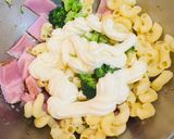🥑アボカド＆ベーコンチーズ焼きマカロニ作り方3写真