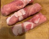 お弁当に！ちくわの豚巻き甘辛だれ作り方2写真