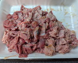 【珍味】鰤のふとう（胃袋）の甘辛炒め作り方1写真