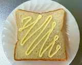 ハムチーズトマト☆トースト作り方1写真