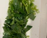 簡単！小松菜チーズ納豆作り方1写真