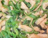 ピーマン大量消費☆簡単😋鶏胸肉の青椒肉絲作り方8写真