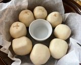 お鍋 de シウマイ&チーズちぎりパン作り方7写真