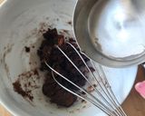 焼き餅でホットチョコお汁粉♪バレンタイン作り方1写真