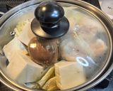 大薯（ダイジョ）と卵黄をつけ汁にすき焼き作り方4写真