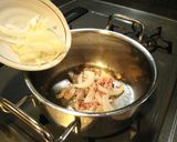 生麺で作った乾麺で作るカレーうどん作り方3写真
