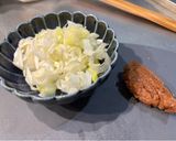 ネバネバ夏麺！もずく酢とオクラの梅味素麺作り方3写真