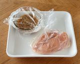 フライパン蒸し鶏deよだれ鶏作り方1写真