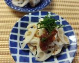 レンジで常備菜◎ササミと蓮根のお浸し作り方6写真