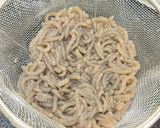 ひき肉と糸コンの甘辛そぼろ丼作り方1写真