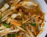 お一人様野菜たっぷり簡単タコス味白菜炒飯作り方12写真