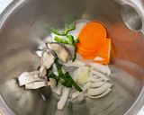 八宝菜の材料調理、スライサーでスライスキ作り方2写真