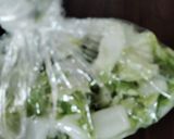 即席お漬け物風♪おかか白菜作り方1写真