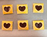 ハートのいちごチョコパイ作り方4写真