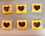 ハートのいちごチョコパイ作り方4写真