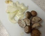 チキンのブルーチーズクリームソース煮作り方1写真