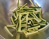 鶏むねときゅうりの冷やしごまだれそば作り方1写真