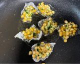 とうもろこしのライスペーパーガレット🌽作り方3写真