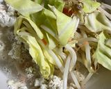 簡単　お好み焼き【豚肉入り】作り方1写真