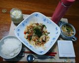 焼きそばソースで！簡単にも！野菜炒め弁当作り方25写真