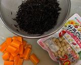 まめ！入りひじき煮作り方1写真
