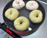 HBで抹茶ベーグルᵕ̈*作り方5写真