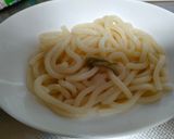 レンジで簡単うどんのバター炒め風作り方1写真