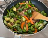 牛ステーキ丼(ミールキット作り)作り方5写真