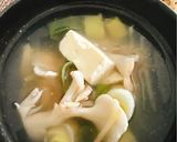 茹で汁でスープ😻作り方4写真