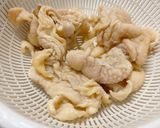 剥がした鶏皮は保存して…鶏皮ポン酢!作り方3写真